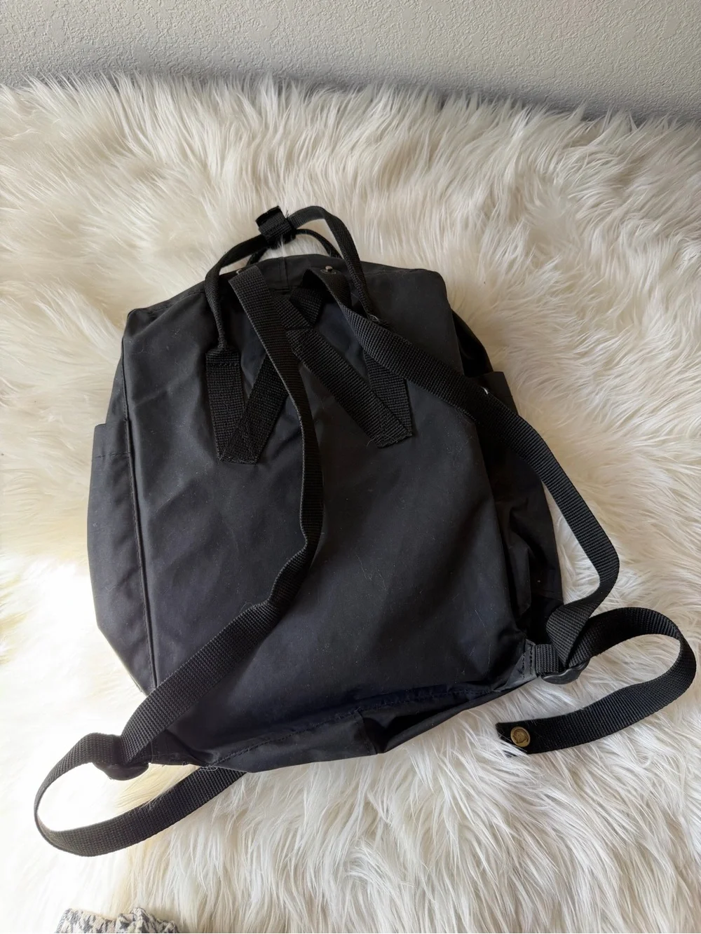 Fjallraven Kanken Black Backpack